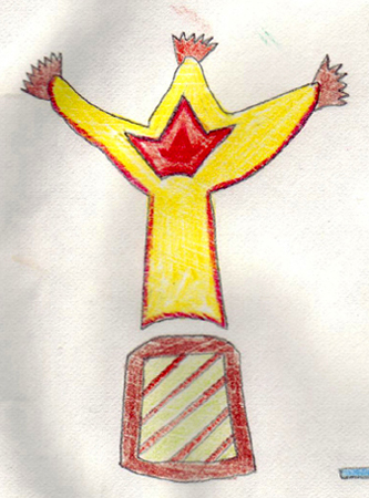 Peter T�pfer, Buntstiftarbeit 7