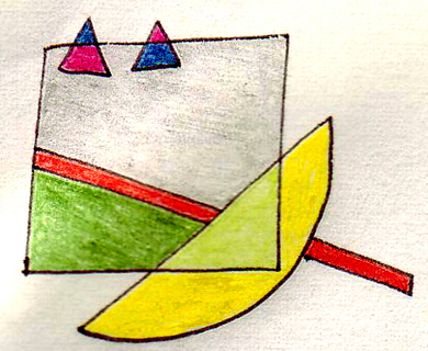 Peter T�pfer, Buntstiftarbeit 12