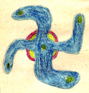 Peter T�pfer, Buntstiftarbeit 20