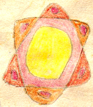 Peter T�pfer, Buntstiftarbeit 21