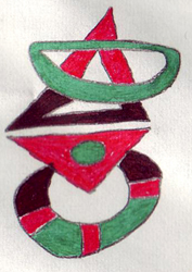 Peter T�pfer Arbeiten mit Tinte 2