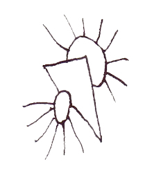Peter T�pfer, Tintenarbeit 6 Schutz